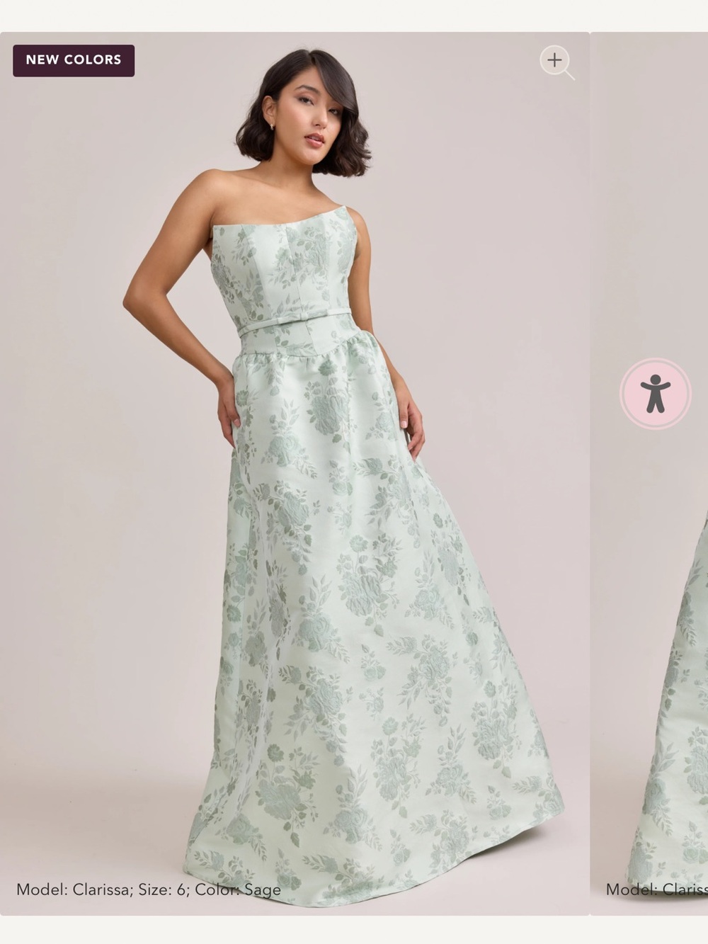 Revelry Sutton Dress Sage